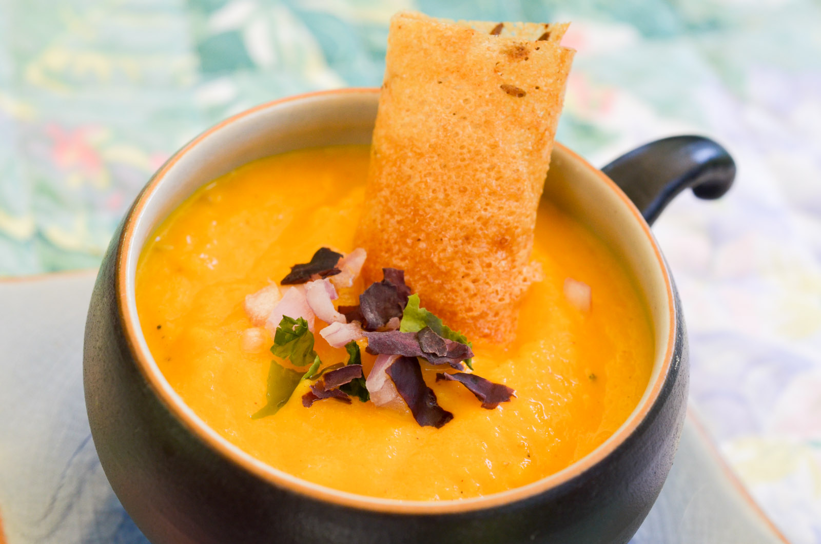 Gaspacho orange aux épices orientales Les Pépites de Noisette