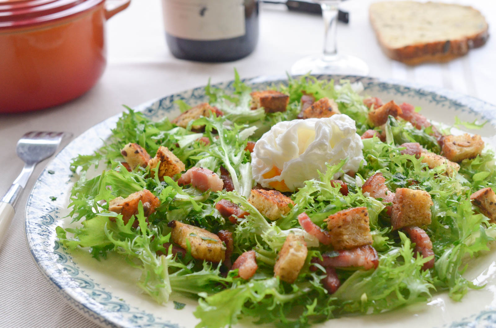 Salade Lyonnaise – Les Pépites de Noisette