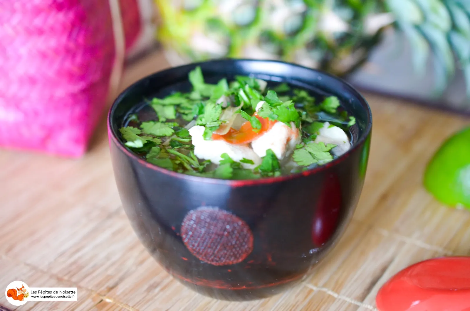 Soupe Poulet Thaï Citronelle (5 Sur 6)