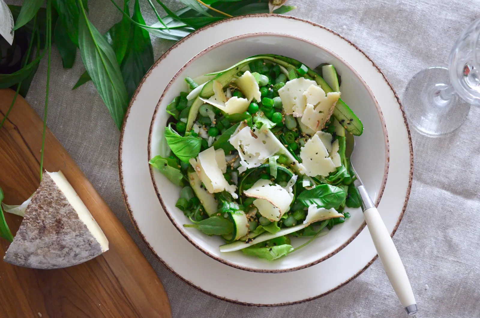 Salade Verte Tomme Fromage (8 Sur 8)