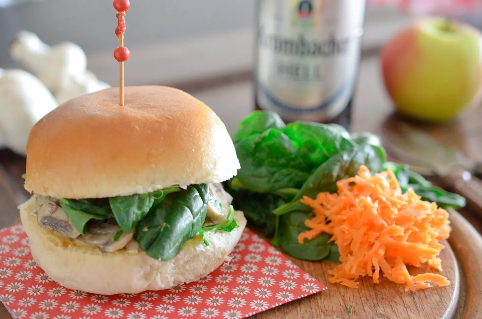 Burger Vegetarien Champignon Sauce Moutarde 2 Sur 4 Burger Vegetarien Champignon Sauce Moutarde 2 Sur 4