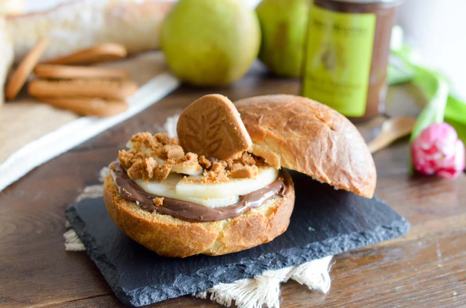 Tartine Rdv Grand Place Chocolat Poire Speculoos (7 Sur 7)