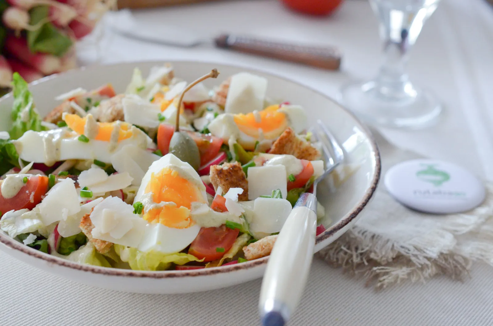 Salade Caesar Vegetarienne (4 Sur 8)