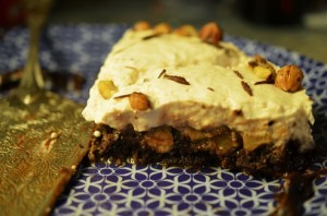 Délice croquant au chocolat et sa mousse noisette Michel et Augustin