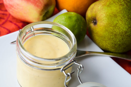 Crème anglaise maison à la vanille