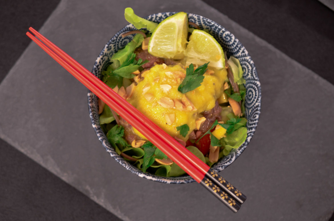 Salade Boeuf Mangue 5