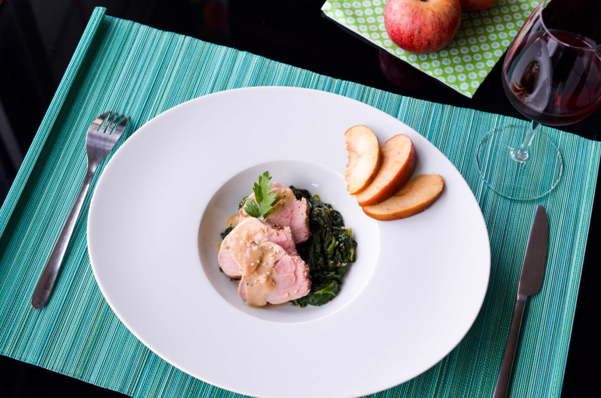 Filet Mignon De Porc Aux Pommes Et Au Cidre Les Pepites De Noisette