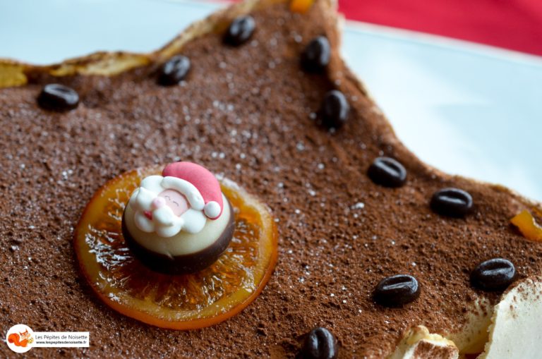 Pavlova de Noël façon tiramisu