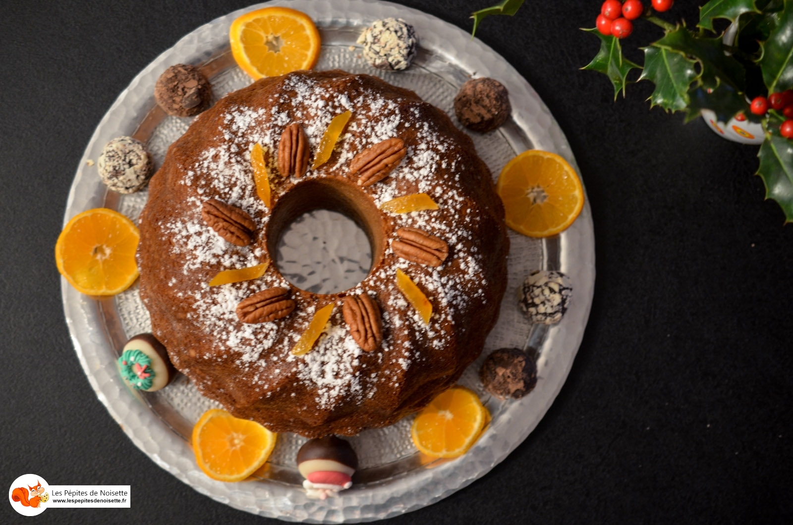 Gâteau banane pécan, glaçage au sirop d'érable Recette