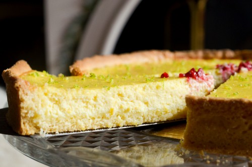 Tarte ricotta Citron