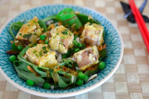 Salade de Tofu Fumé à l'érable