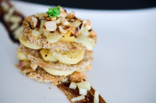 Millefeuille de Tofinelle pomme noisette