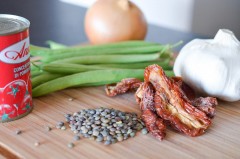 Galette_lentilles_curry_salade_haricots_tomate (1 sur 10)