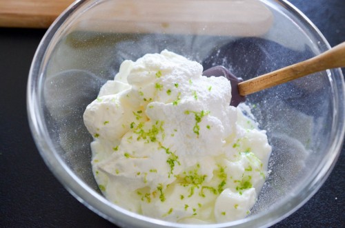 Fontainebleau aux fraises façon stracciatella