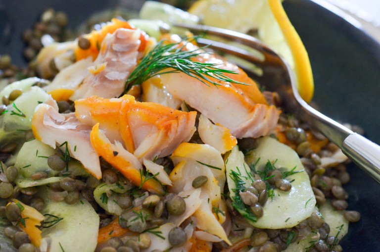 Lentilles au haddock fumé - Les Pépites de Noisette