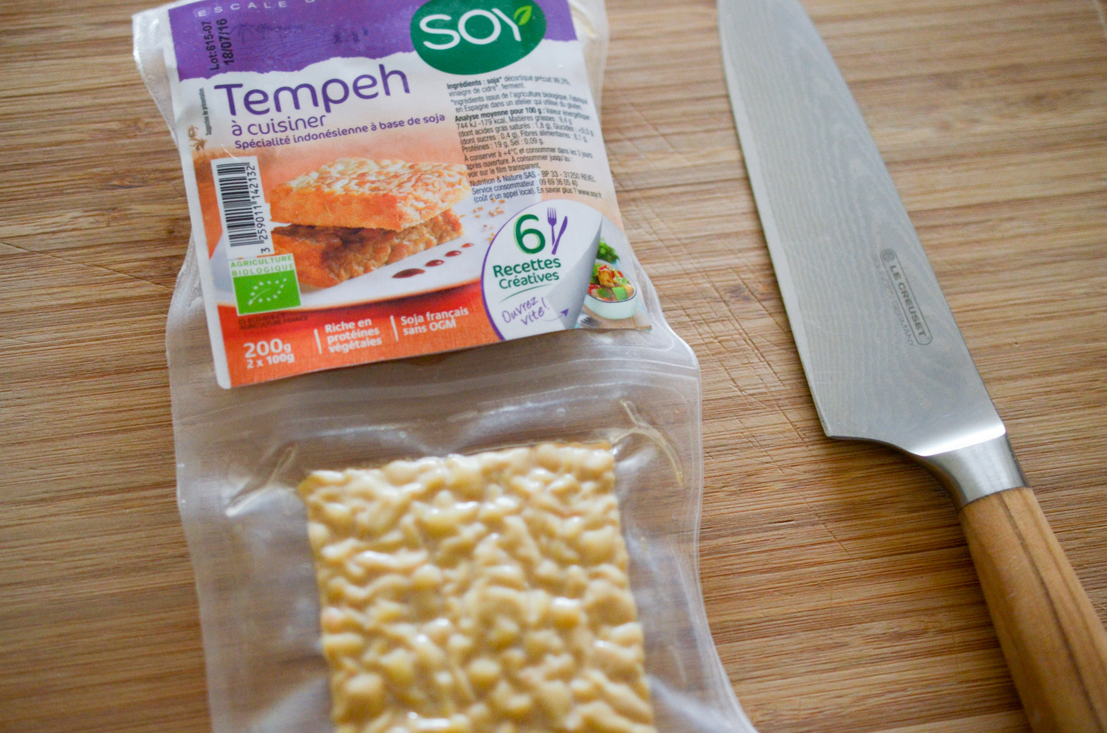 Tempeh au gochujang Les Pépites de Noisette