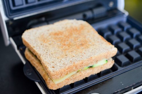 Croque Monsieur végétarien courgettes emmental