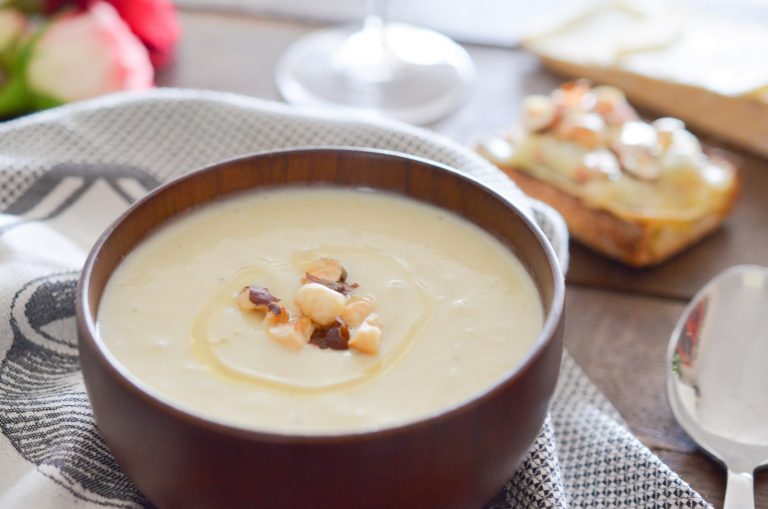 Veloute De Chou Fleur Et Ses Tartines Au Beaufort Les Pepites De