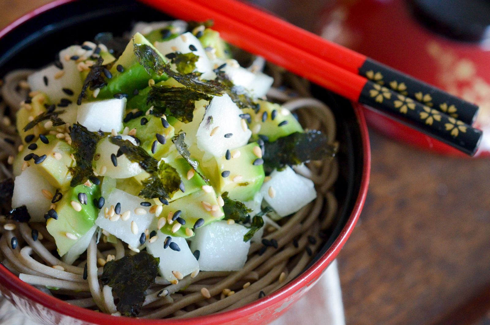 Salade de Chou à la japonaise Les Pépites de Noisette