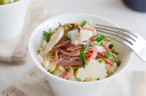 Risotto de canard aux cèpes