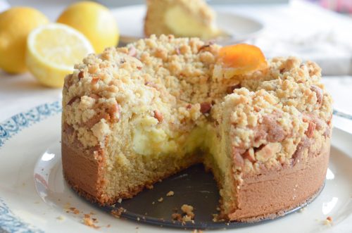 Crumb cake au citron