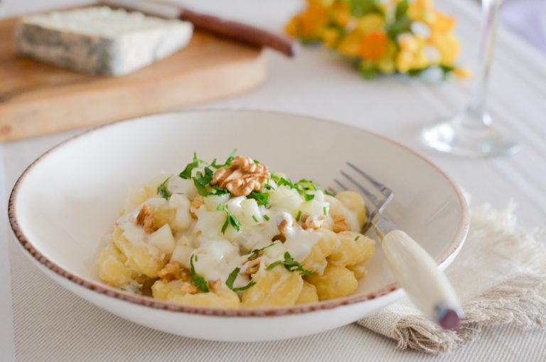 Gnocchis Au Gorgonzola Noix Et Citron Les Pepites De Noisette