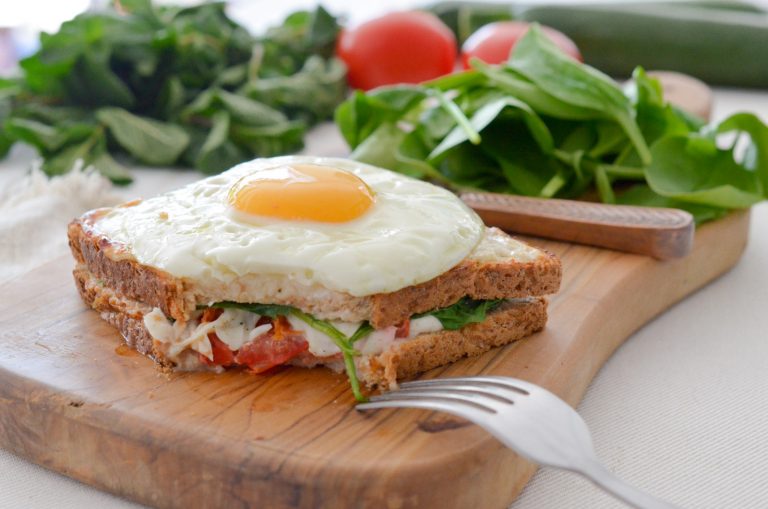 Croque Madame Tout Legumes Les Pepites De Noisette