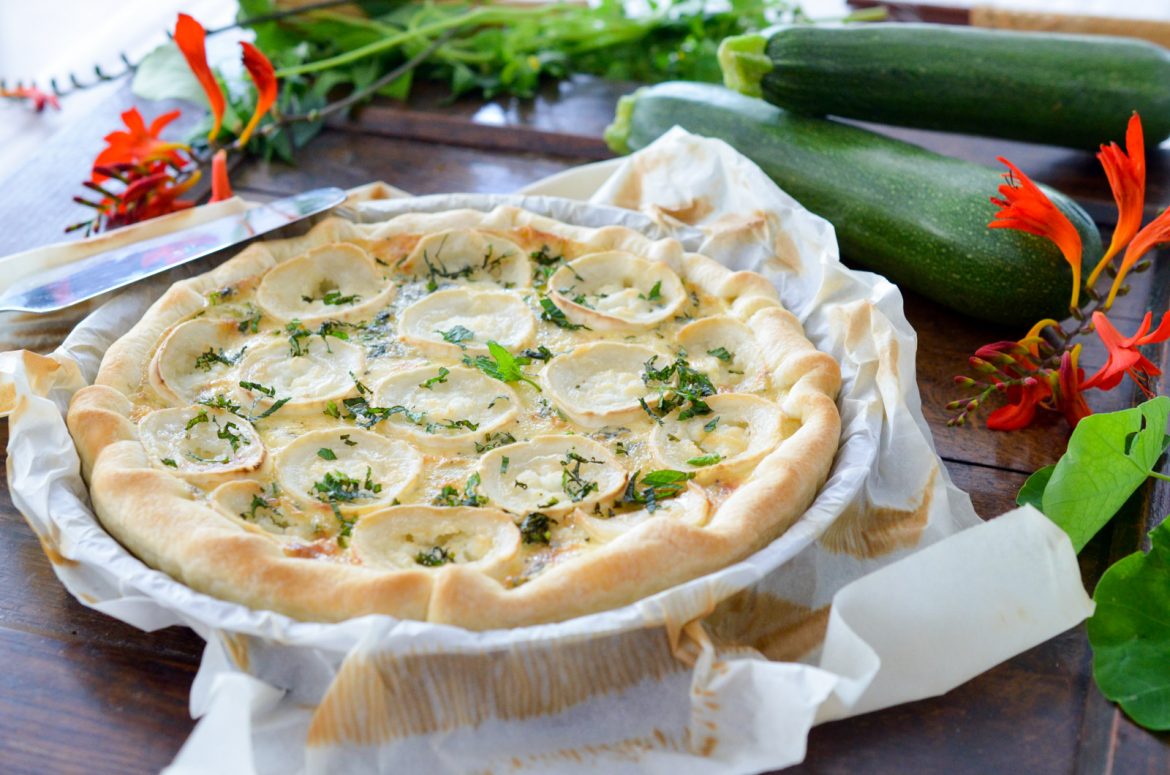 Quiche Courgette Chevre Menthe (3 Sur 11)