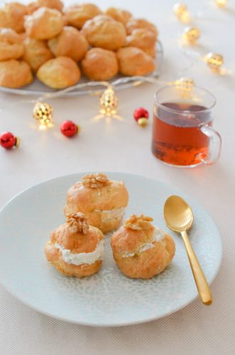 Gougères au Cashel Blue