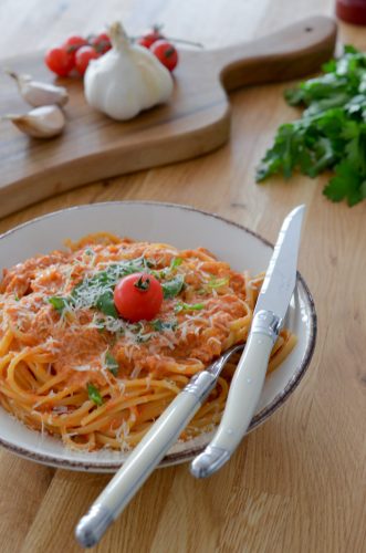 Pates crémeuses à l'italienne - Les Pépites de Noisette