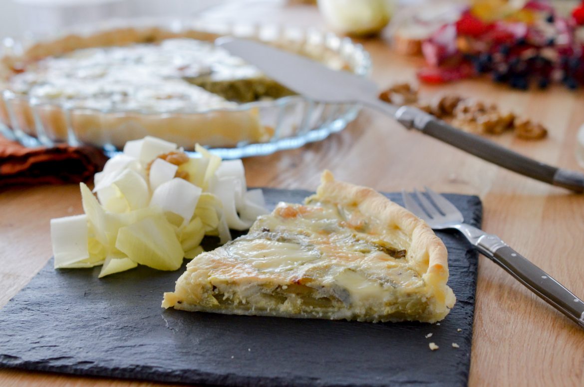 Quiche Chevre Endives Curry (7 Sur 12)