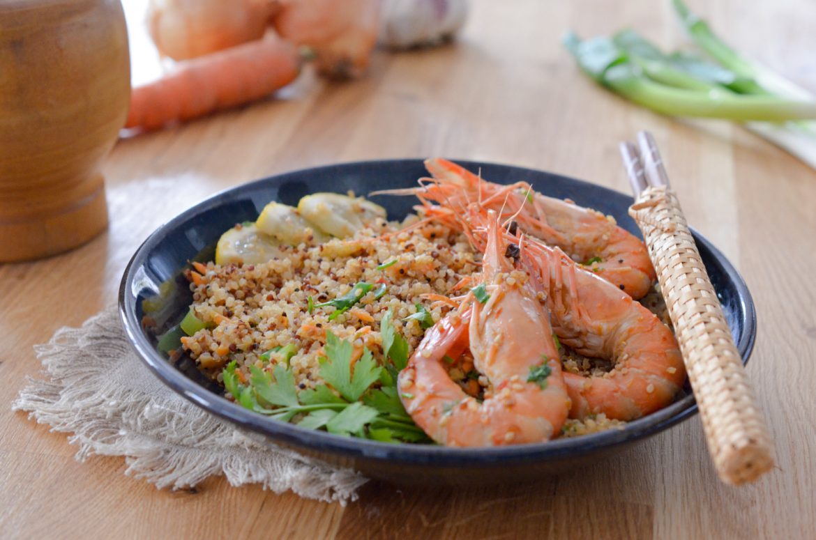 Quinoa Saute Crevettes (3 Sur 9)