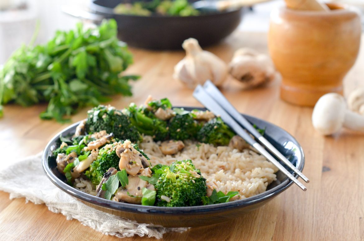 Brocoli Champignons Miso (2 Sur 11)