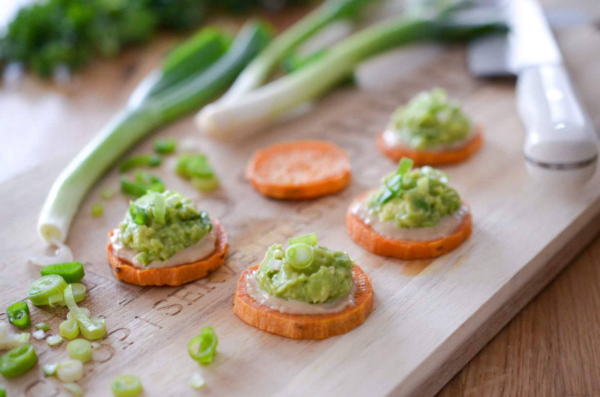 Toast Patate Douce Guacamole Ciboule (3 Sur 5)