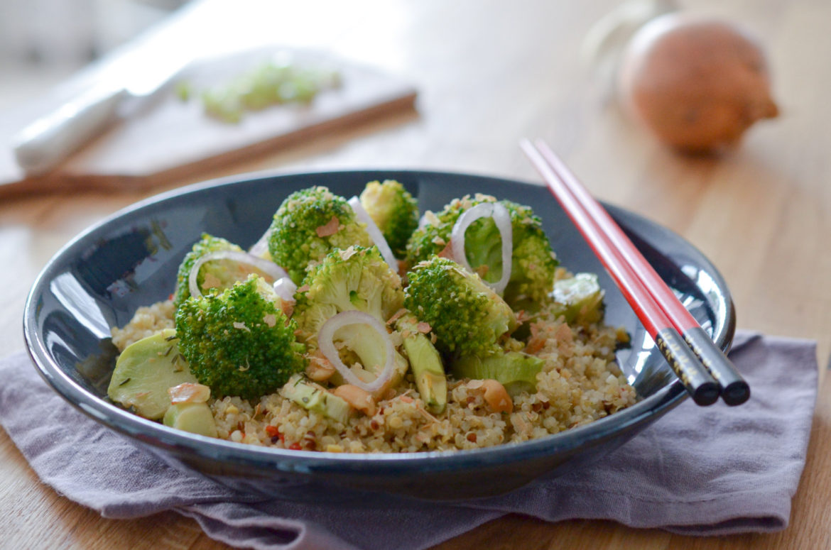 Brocoli Cacahuetes Quinoa (3 Sur 8)