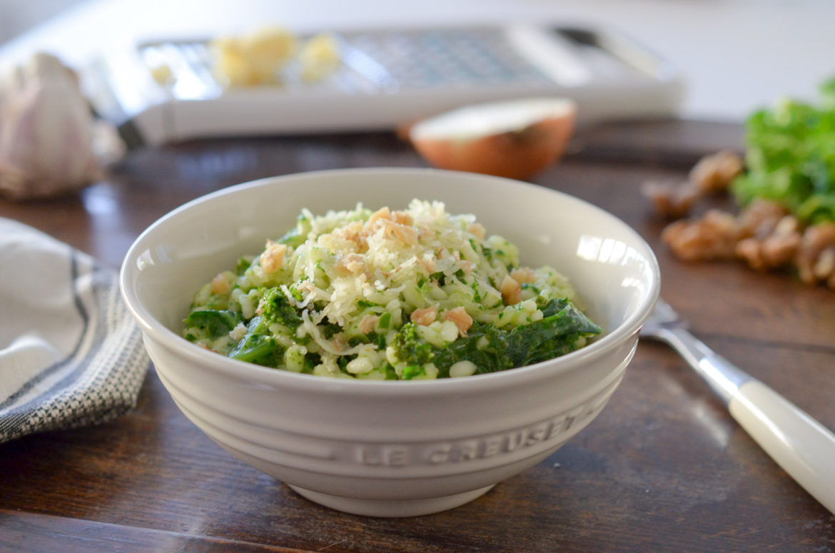 Risotto Pesto Kale (2 Sur 6)