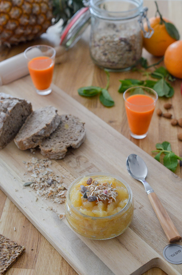 Compote de pommes au micro onde spécial Coco Sweet Les Pépites de
