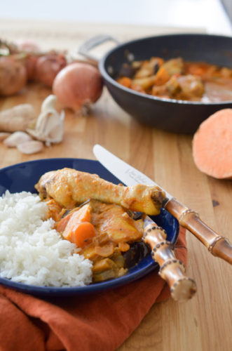 Poulet Mafé