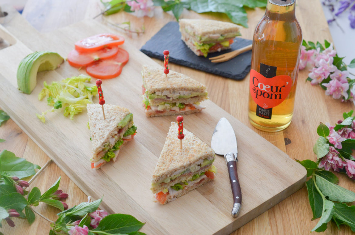 Club Sandwich Poulet Avocat (9 Sur 15)