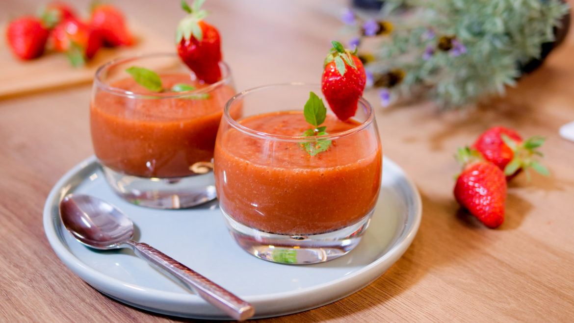 Gaspacho Fraise Tomate (2 Sur 4)