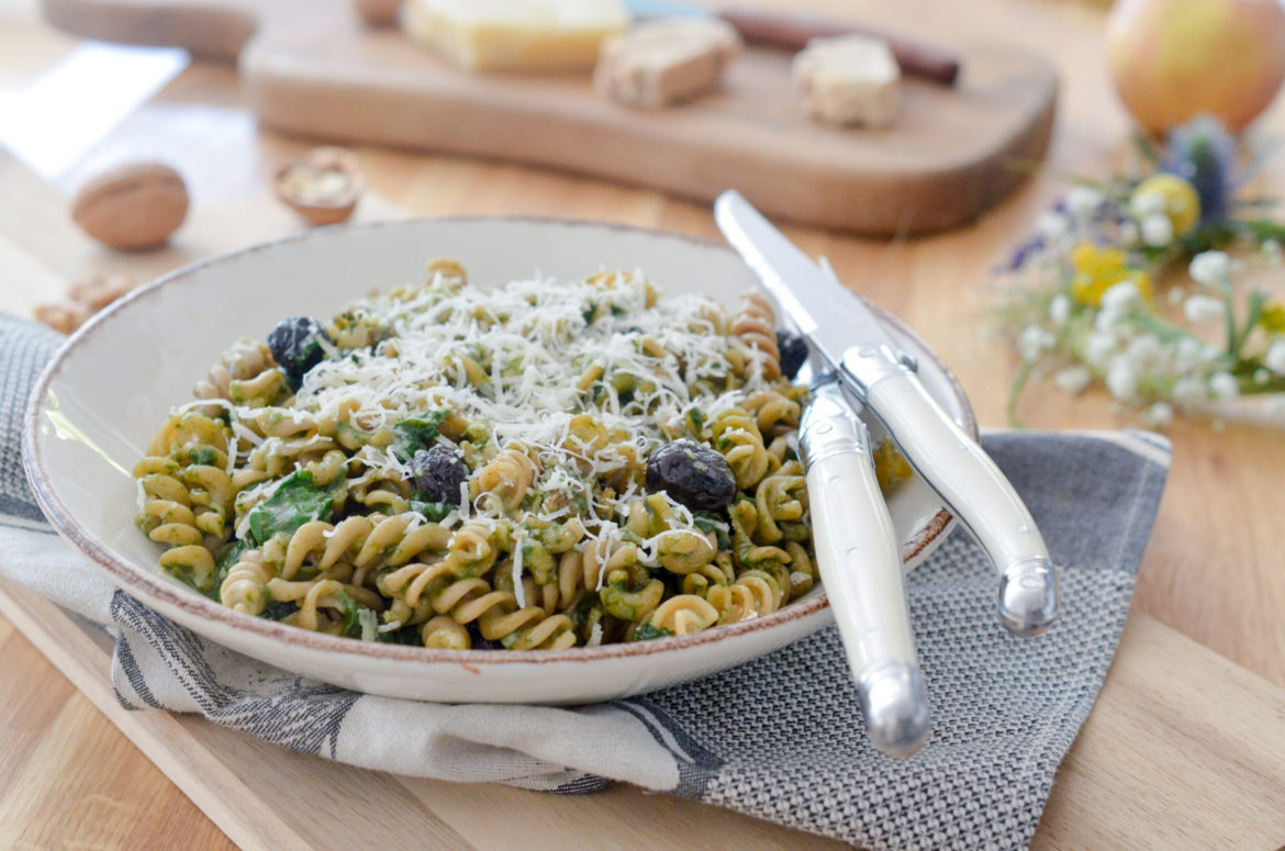 Fusilli Pesto Epinard Spiruline (4 Sur 11)