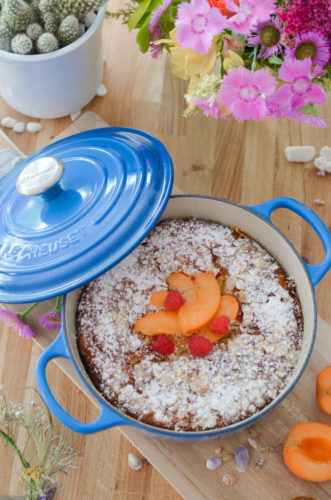 Gâteau aux abricots et à l'huile d'olive