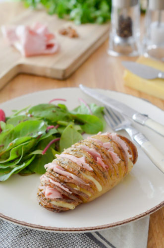 Hasselback potatoes ou les pommes de terre à la suédoise