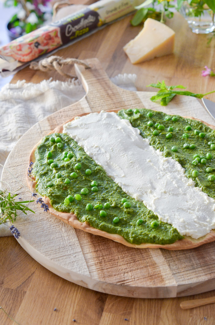 Pizza Nigeria Petits Pois Ricotta et Concours Inside Les Pépites