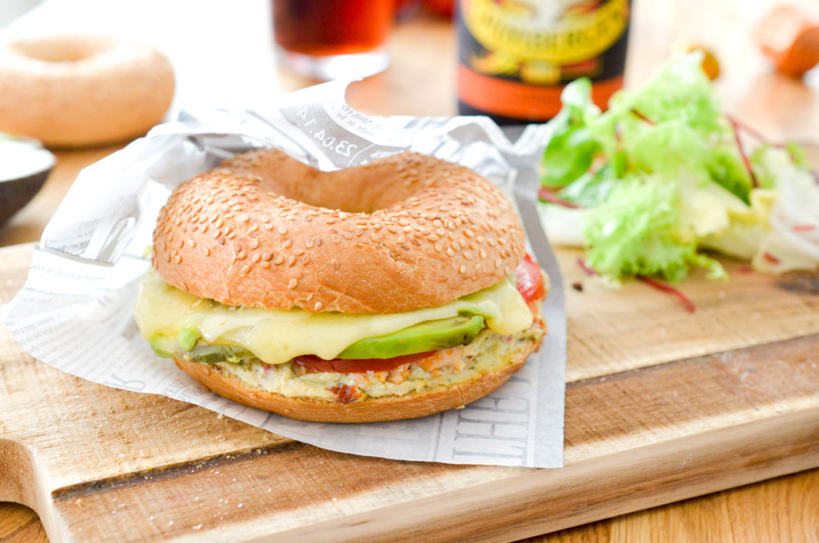 Bagel Poulet Avocat Grimbergen 6