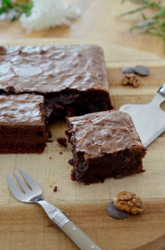 Brownie à la crème de marrons