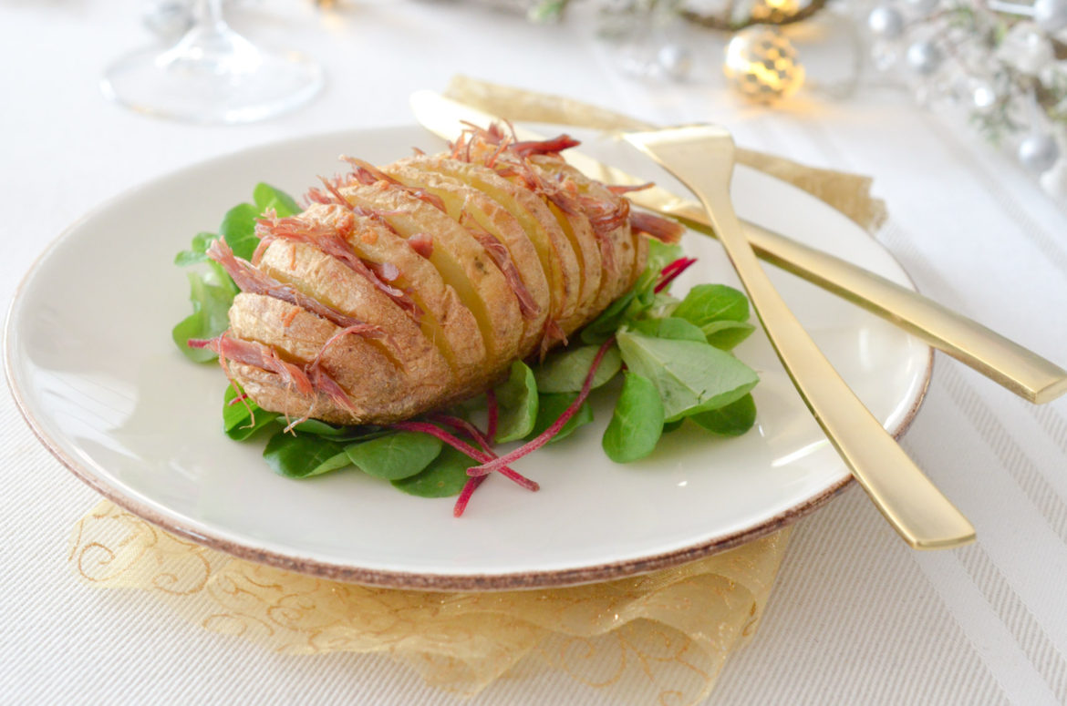 Pommes De Terre Hasselback Confit Canard 15