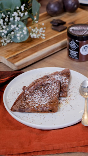 Crêpes au chocolat