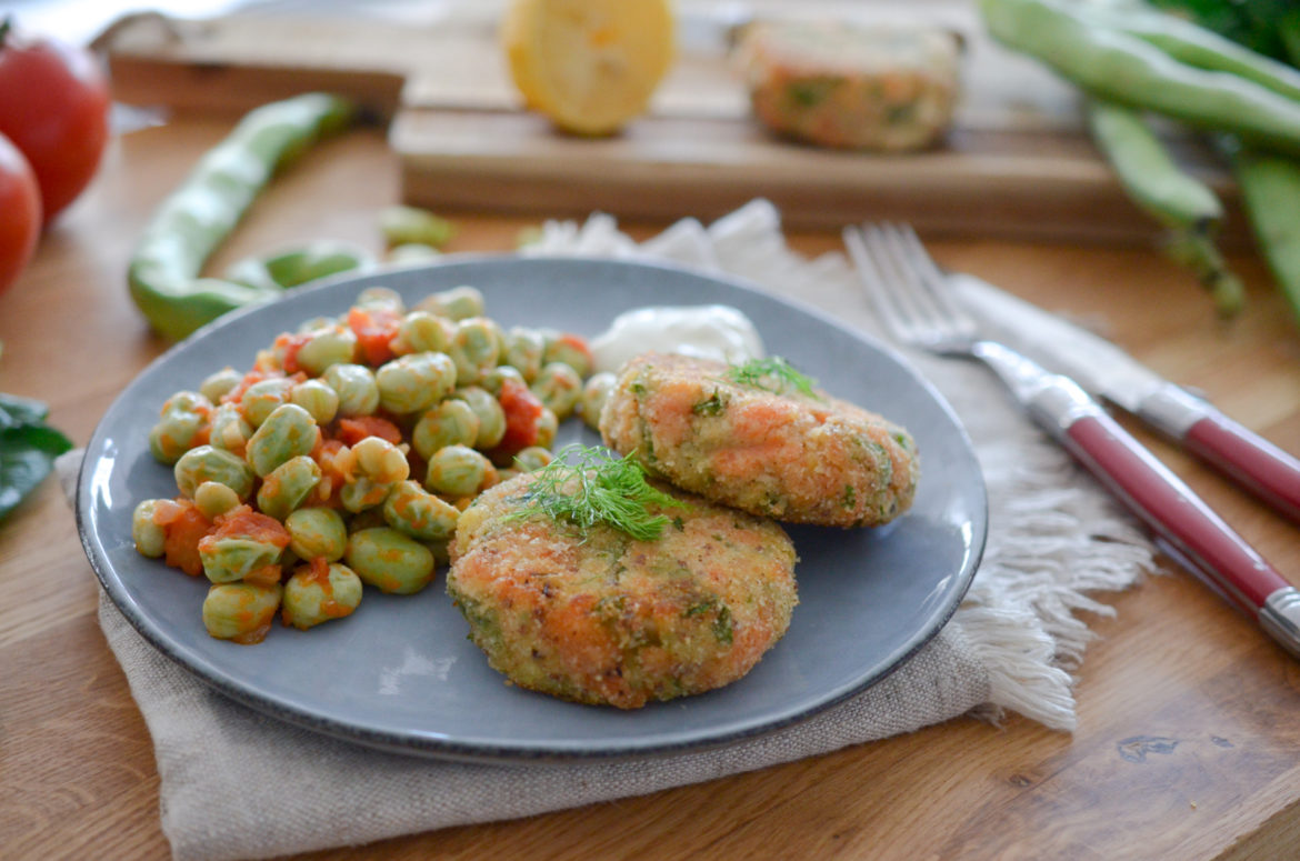 Recette Fish Cake Feves Tomates 10