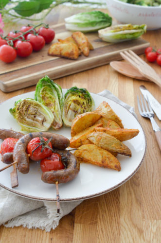 Recette Brochettes Saucisses Potatoes 7